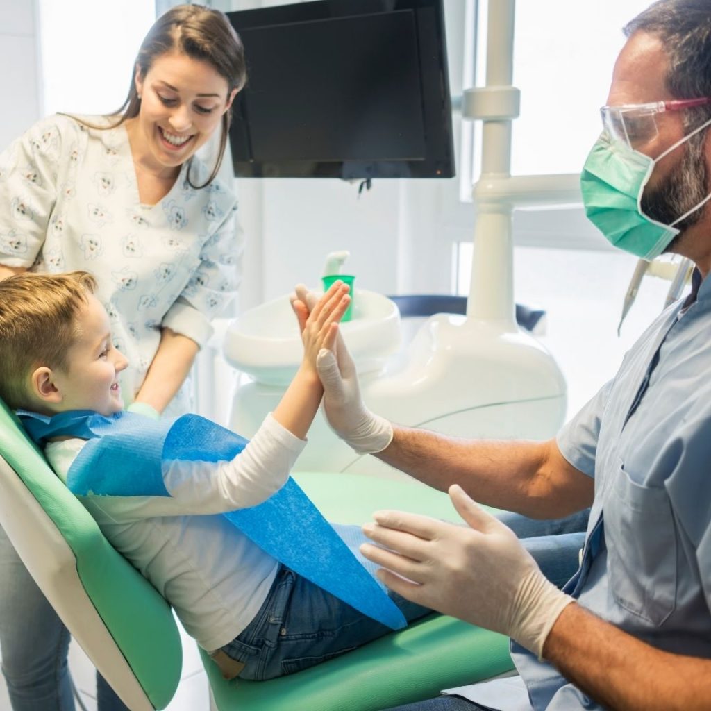 Fearless dental patient 