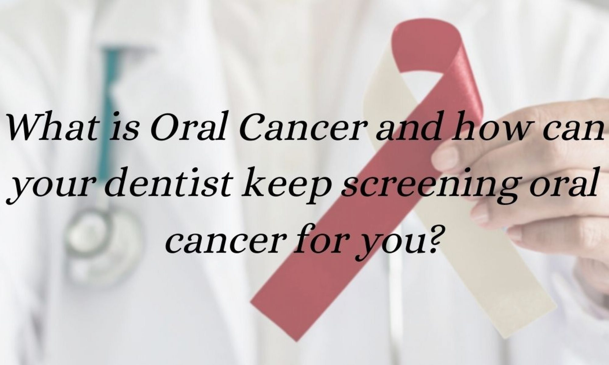 what is oral cancer
